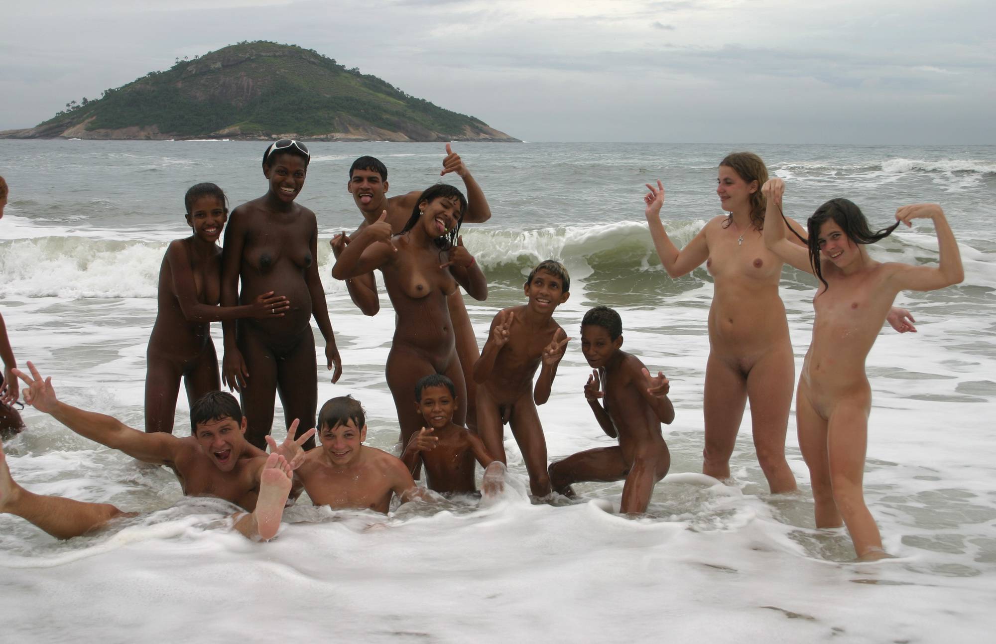 Brazilian Shoreline Splash - 1