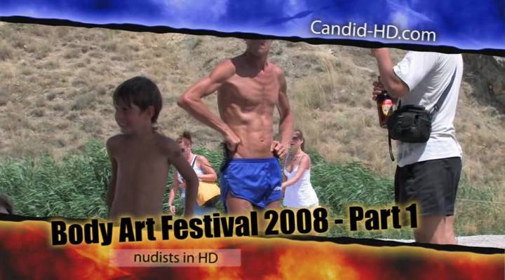 Candid-HD Videos-Body Art Festival 2008 - Part 1 - Poster