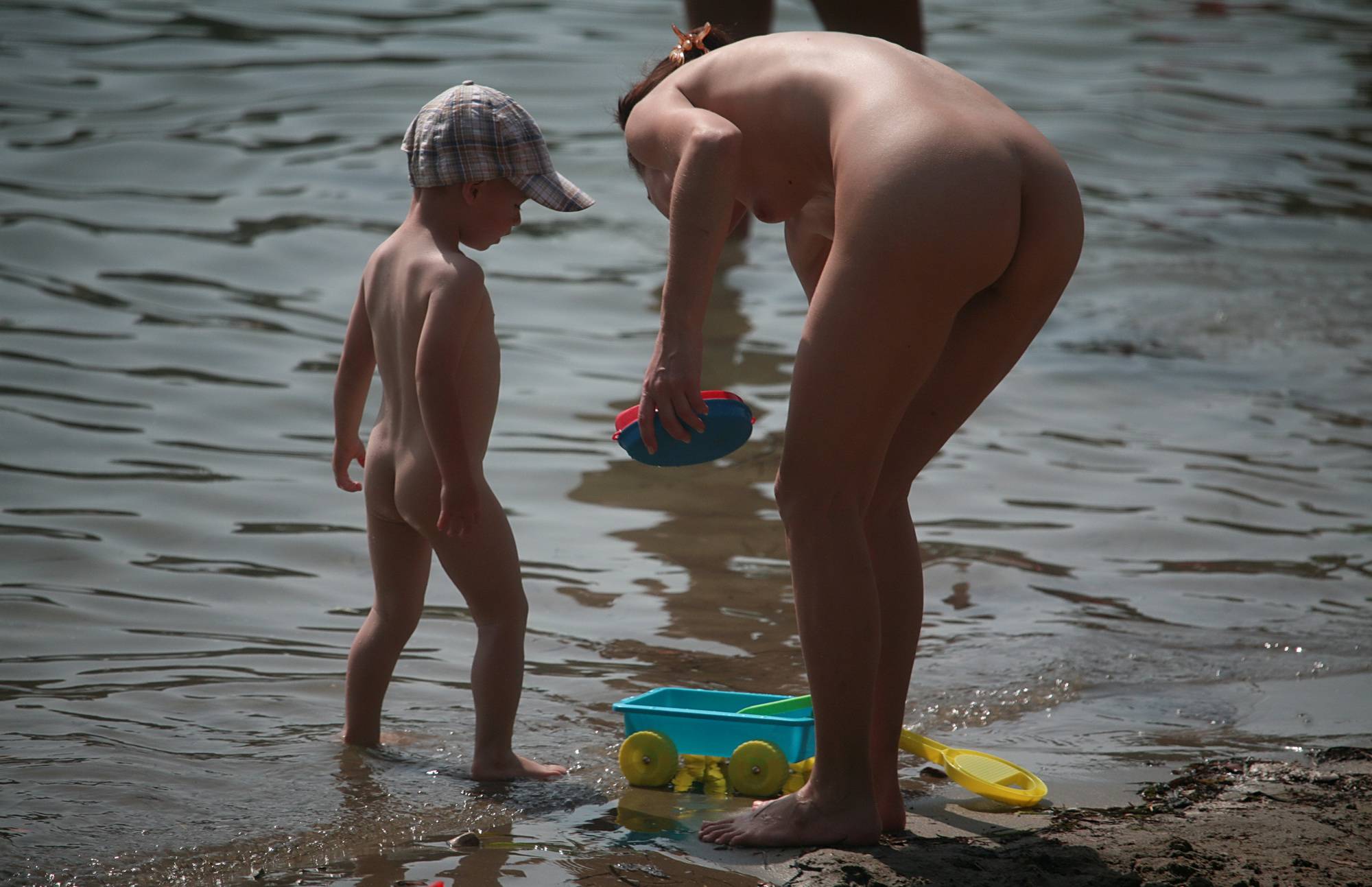 Pure Nudism Photos-Dark Water Sand Splasher - 3