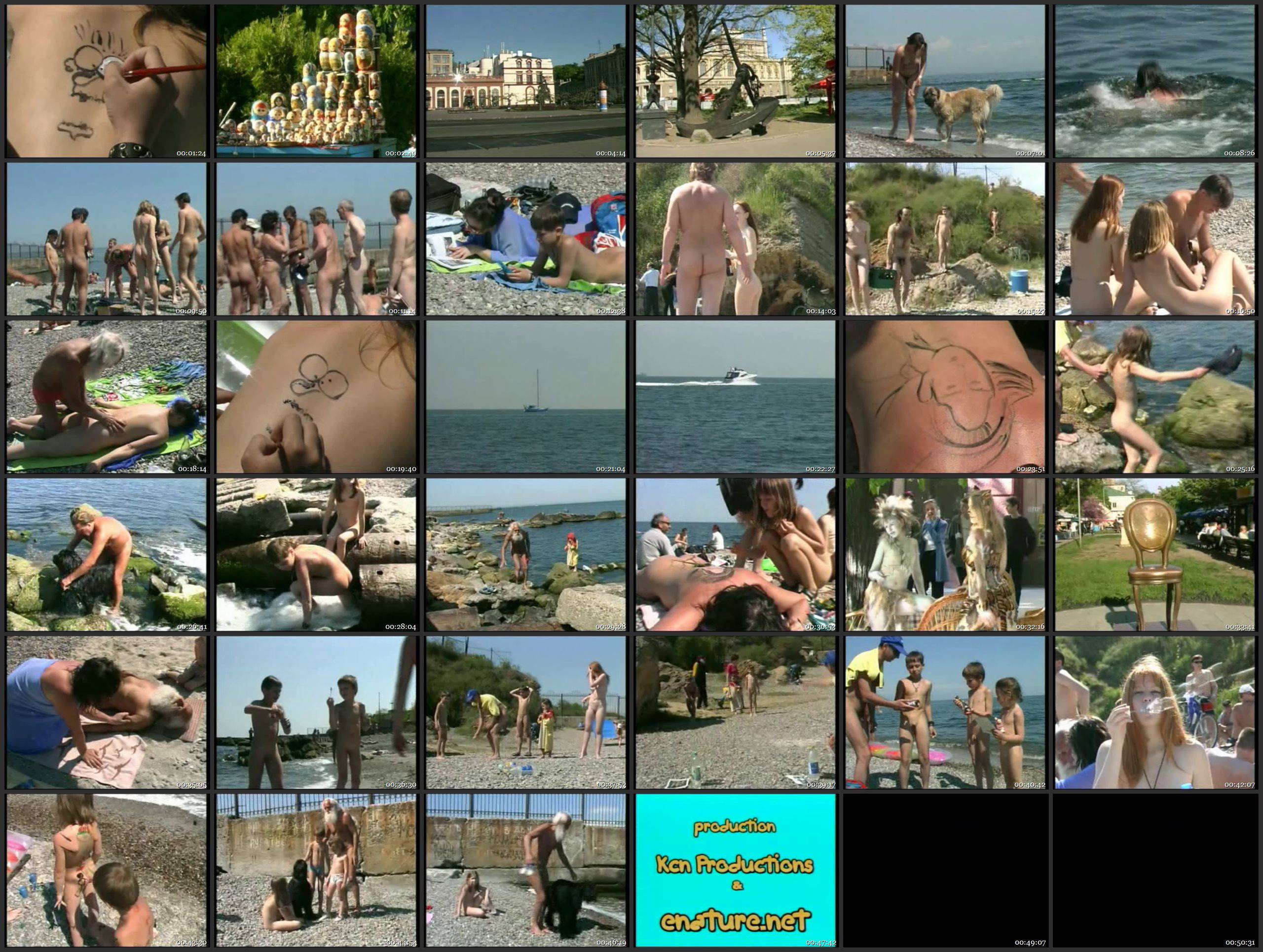 Naked May Day in Odessa - Thumbnails