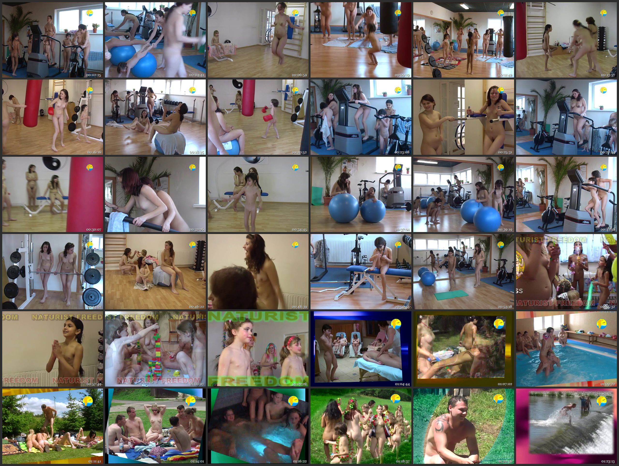 Naturist Freedom-Fitness Girls - Thumbnails