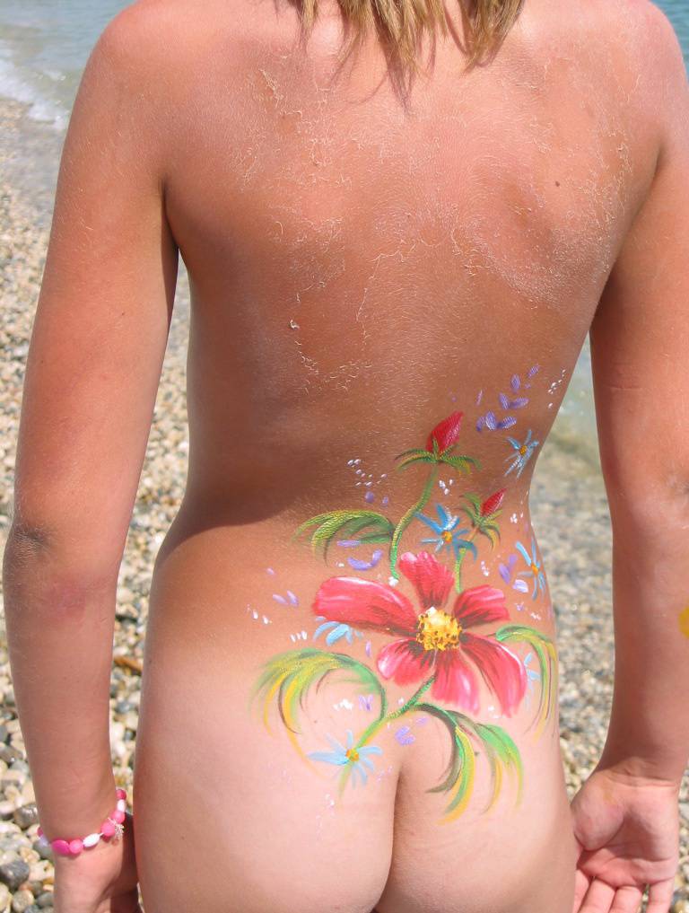 Pure Nudism Photos-Nude Bodypaint Exposition - 2