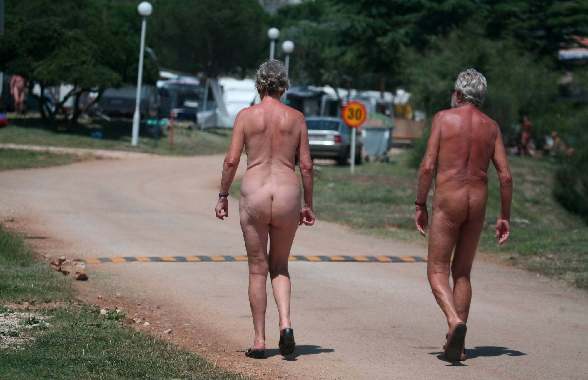 Packup and Nudists Leaving - 1