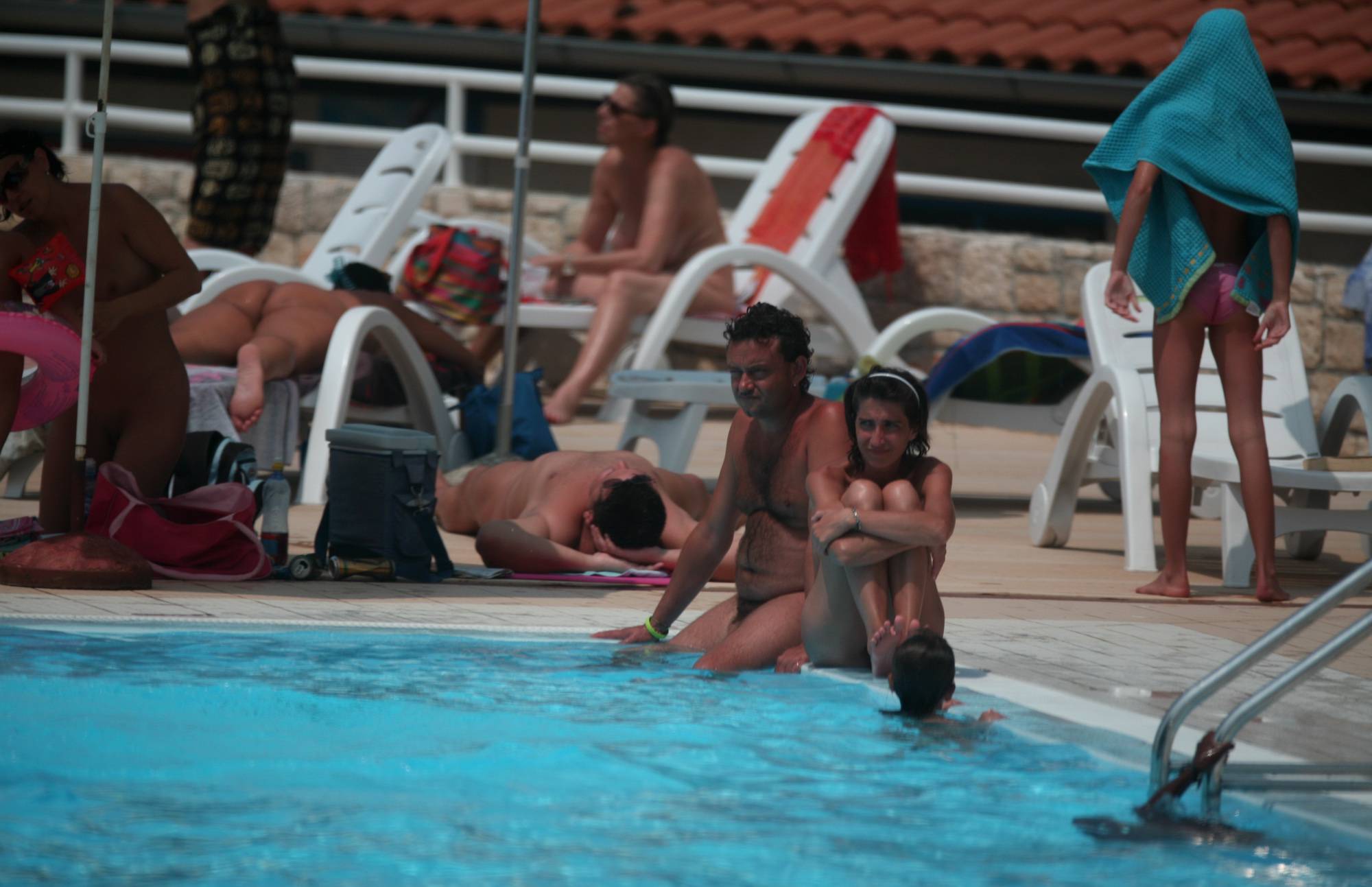 Naturist Pool Youngsters - 3