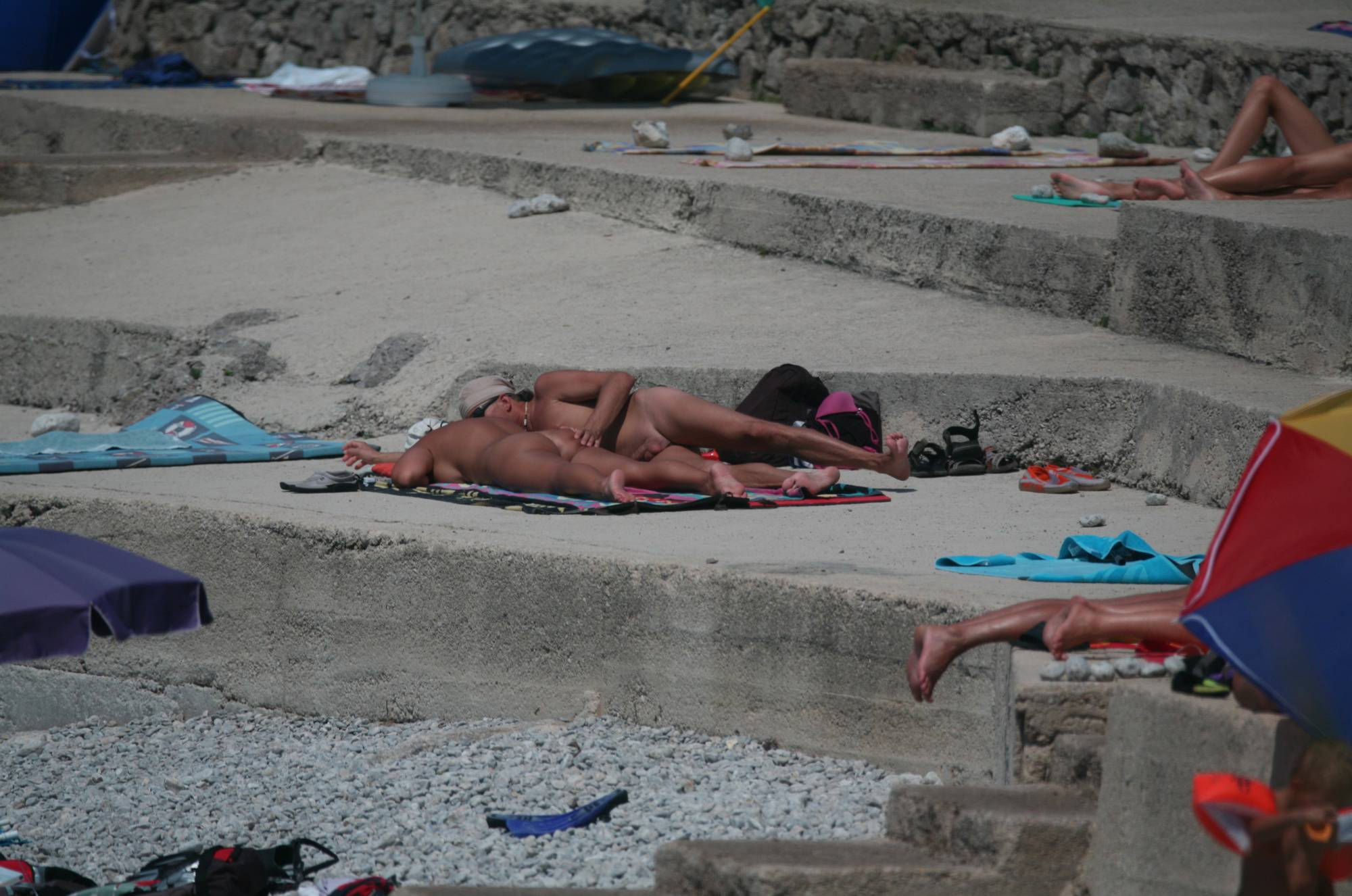 Cove Pyramid Sun Bathers - 1