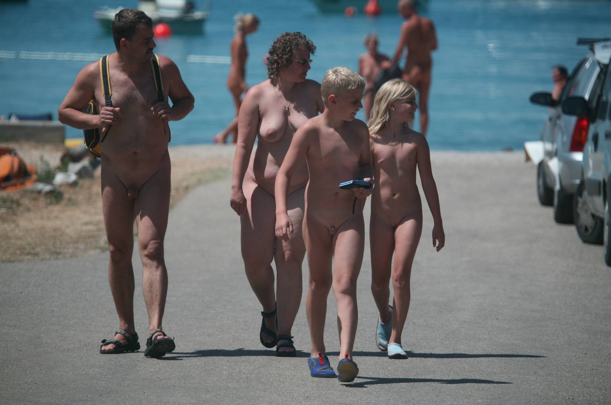 Pure Nudism Photos-Bares FKK Port Walk-Down - 1