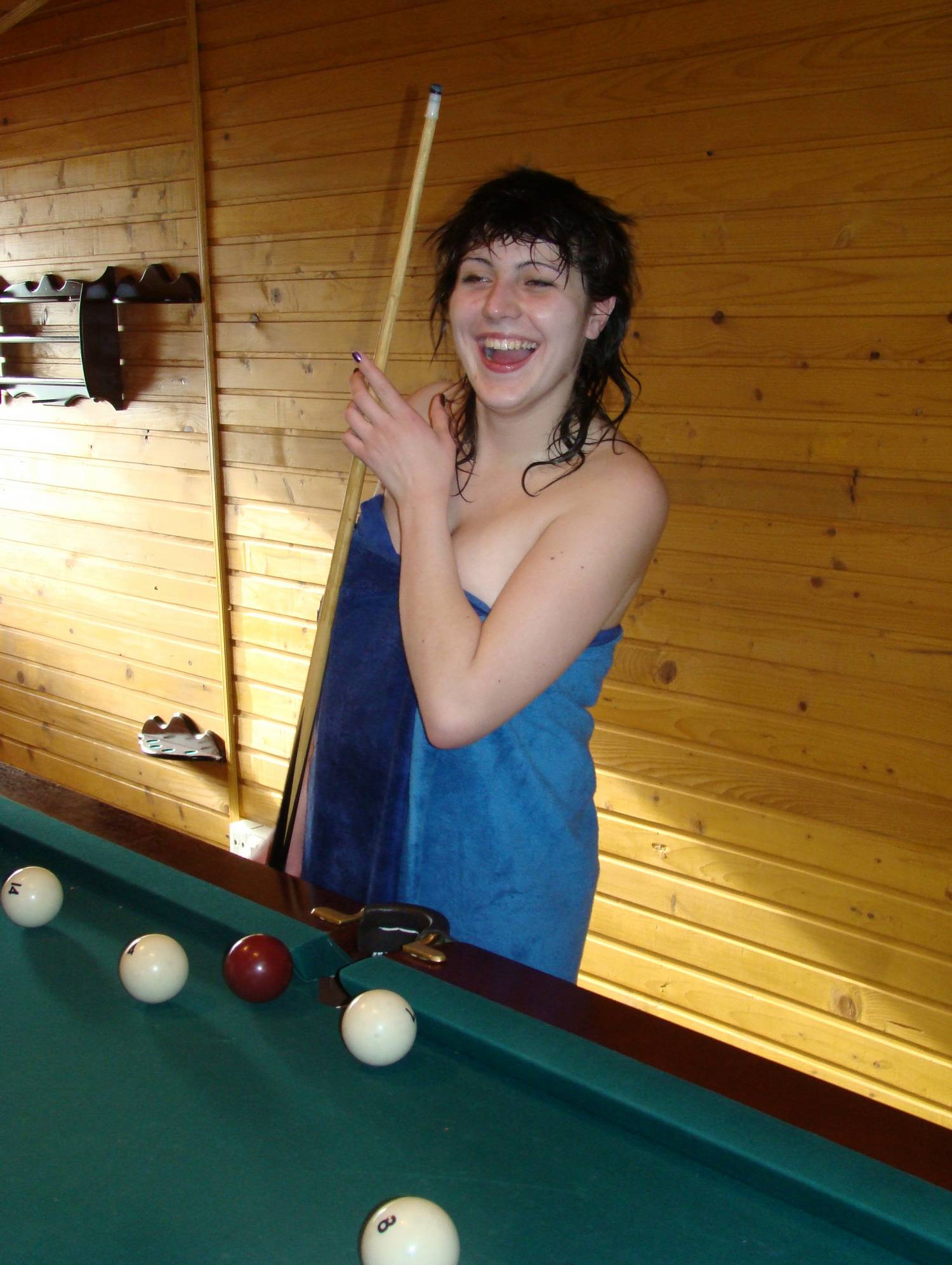 Naturist Girls Pool Gaming - 2