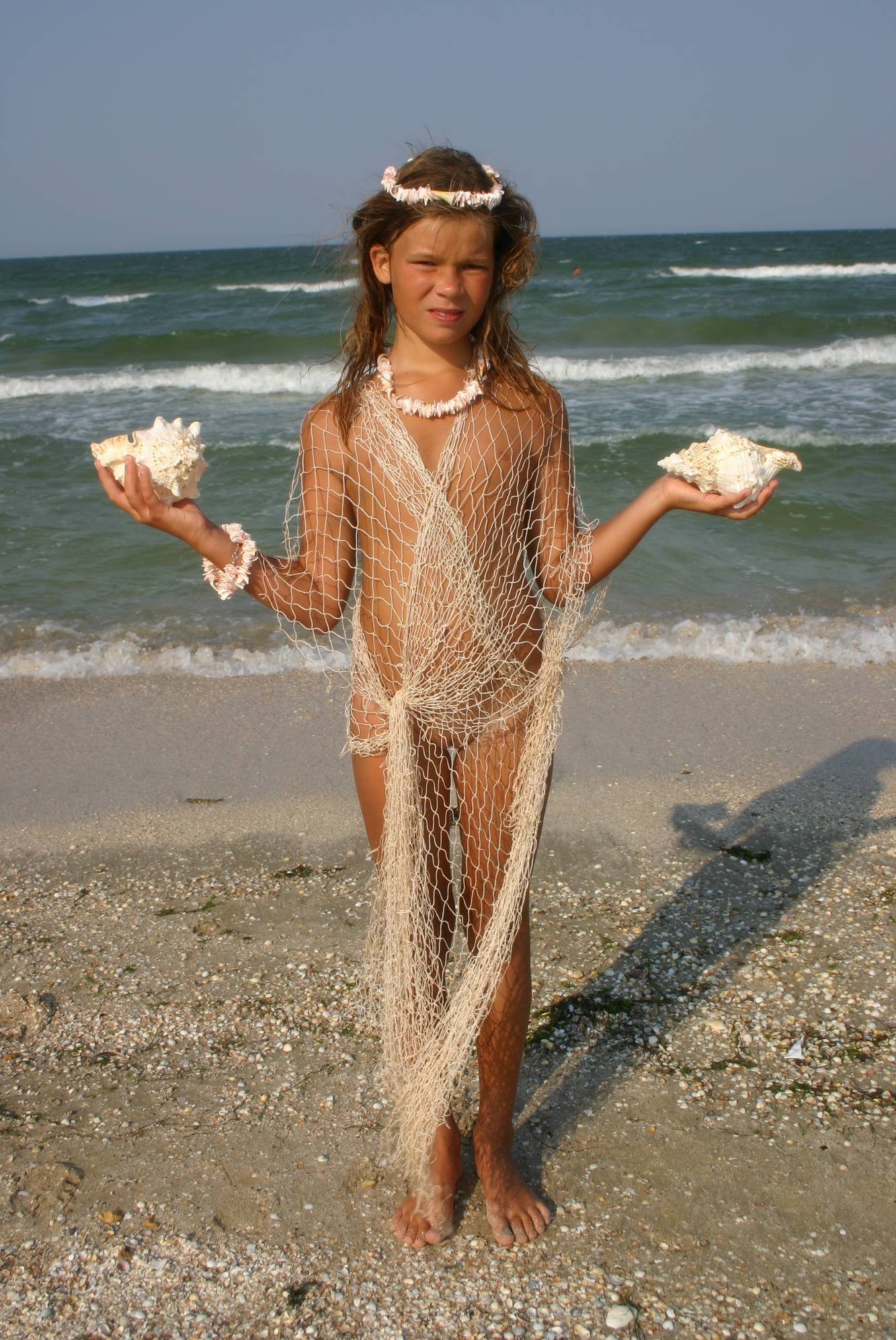 Pure Nudism Gallery-Young Beach Fishing Nets - 4