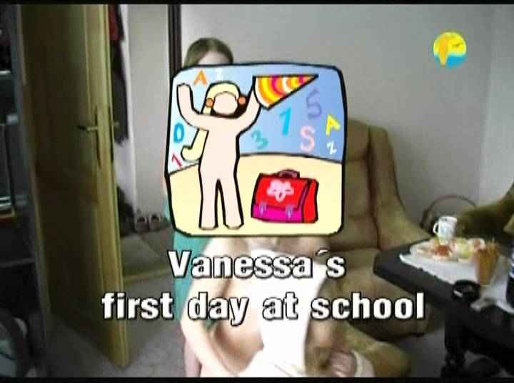 Naturist Freedom Videos-Vanessa's first day at school - Poster